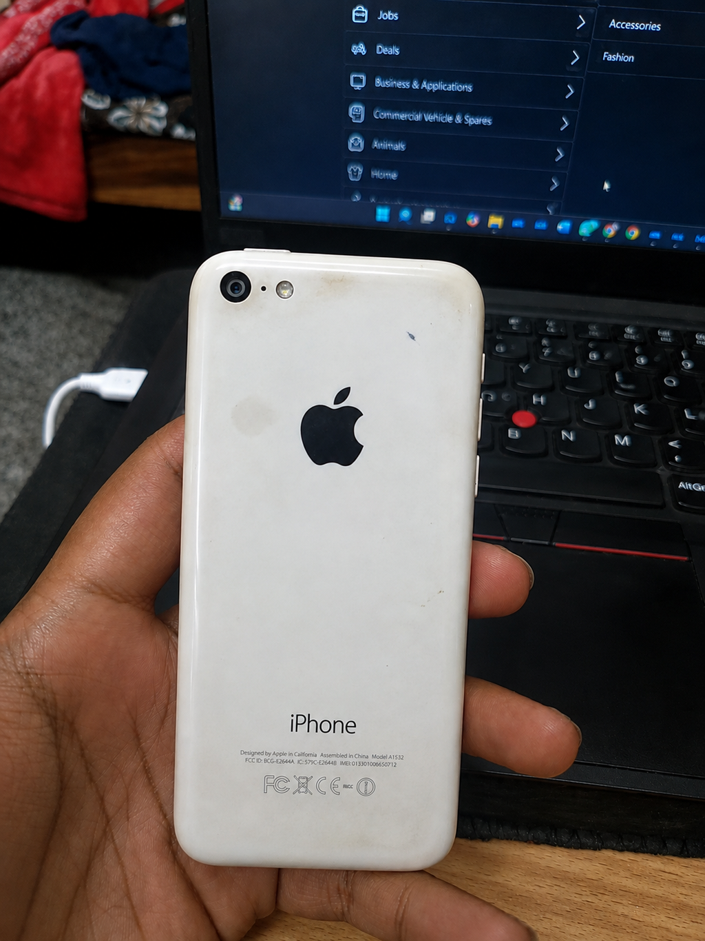 Rare Apple iPhone 5C 12GB White – Classic Vintage iPhone | Excellent Condition